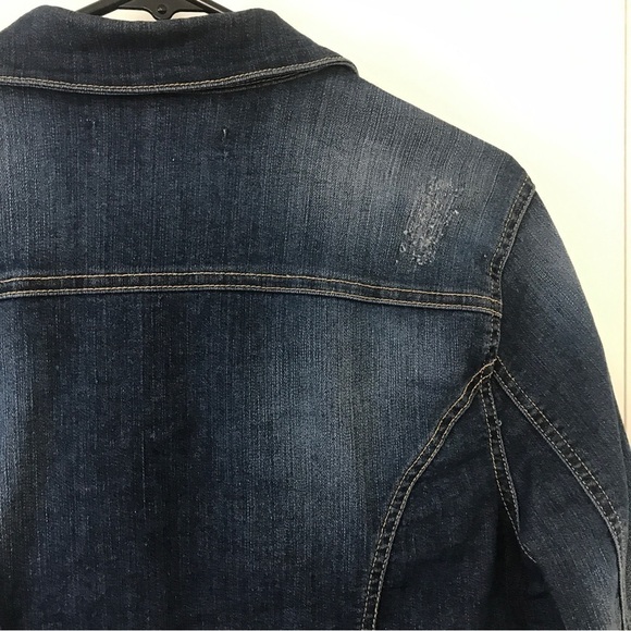 Democracy embellished denim jean jacket - Picture 8 of 14